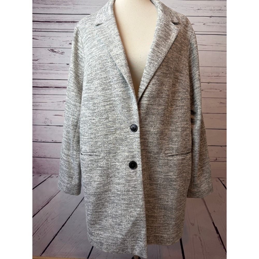 Torrid Double Knit Boyfriend Blazer Coat Plus‎ Size 2 2X Jacket Womens 12445093